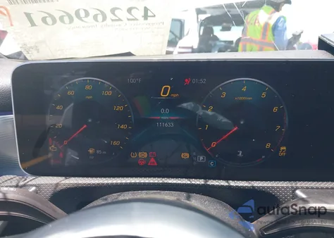 2019 Mercedes-Benz A 220 from USA, damaged, VIN WDD3G4EB1KW012903